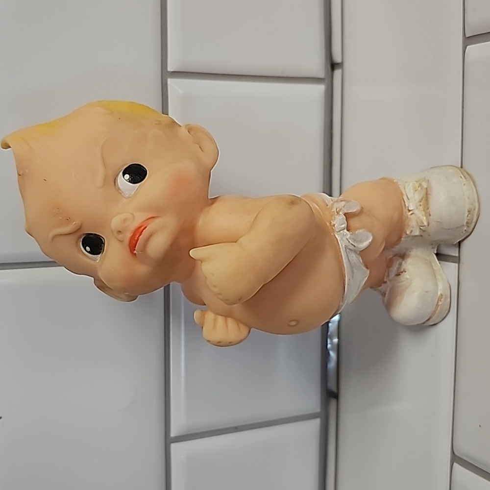 Vintage Kewpie Baby Squeak Toy